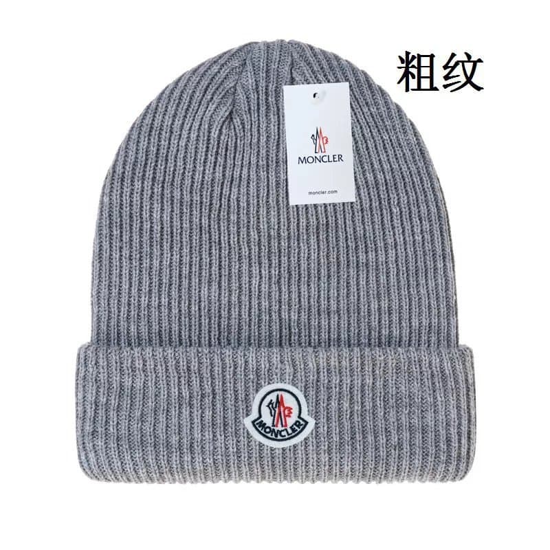 Moncler Ribbed Beanie Logo Patch — 均码 · 如图2