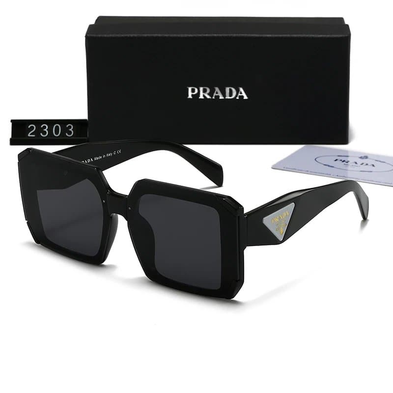 Prada Sunglasses Oversized Hexagonal — 2303-C
