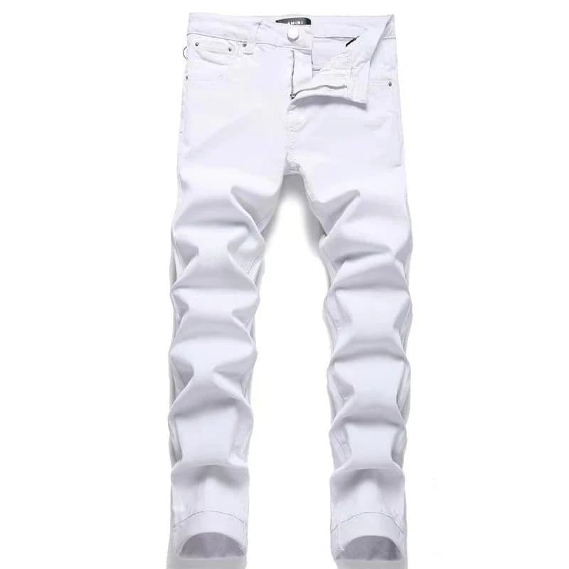 Amiri Distressed Jeans Ghost Logo — 9