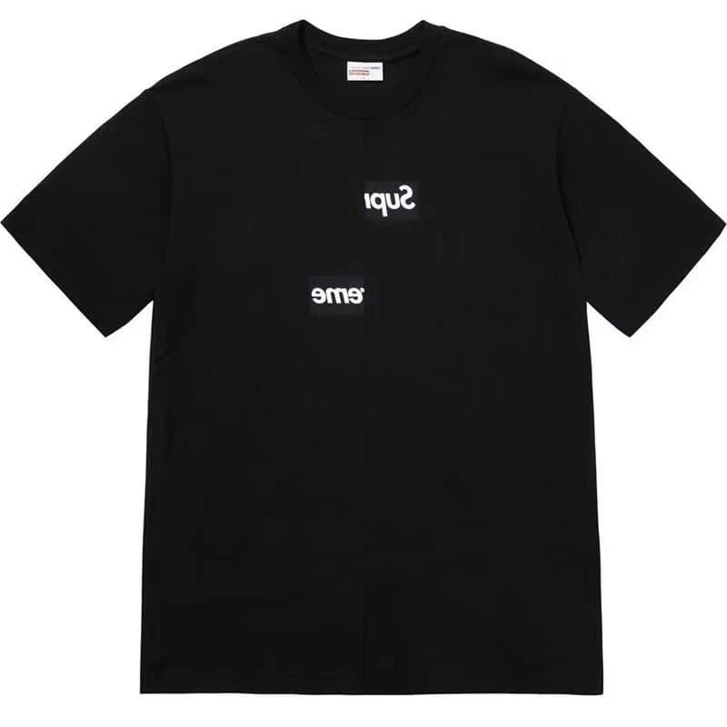 Supreme Graphic Tee Skull Print — B103拆标错位 黑色