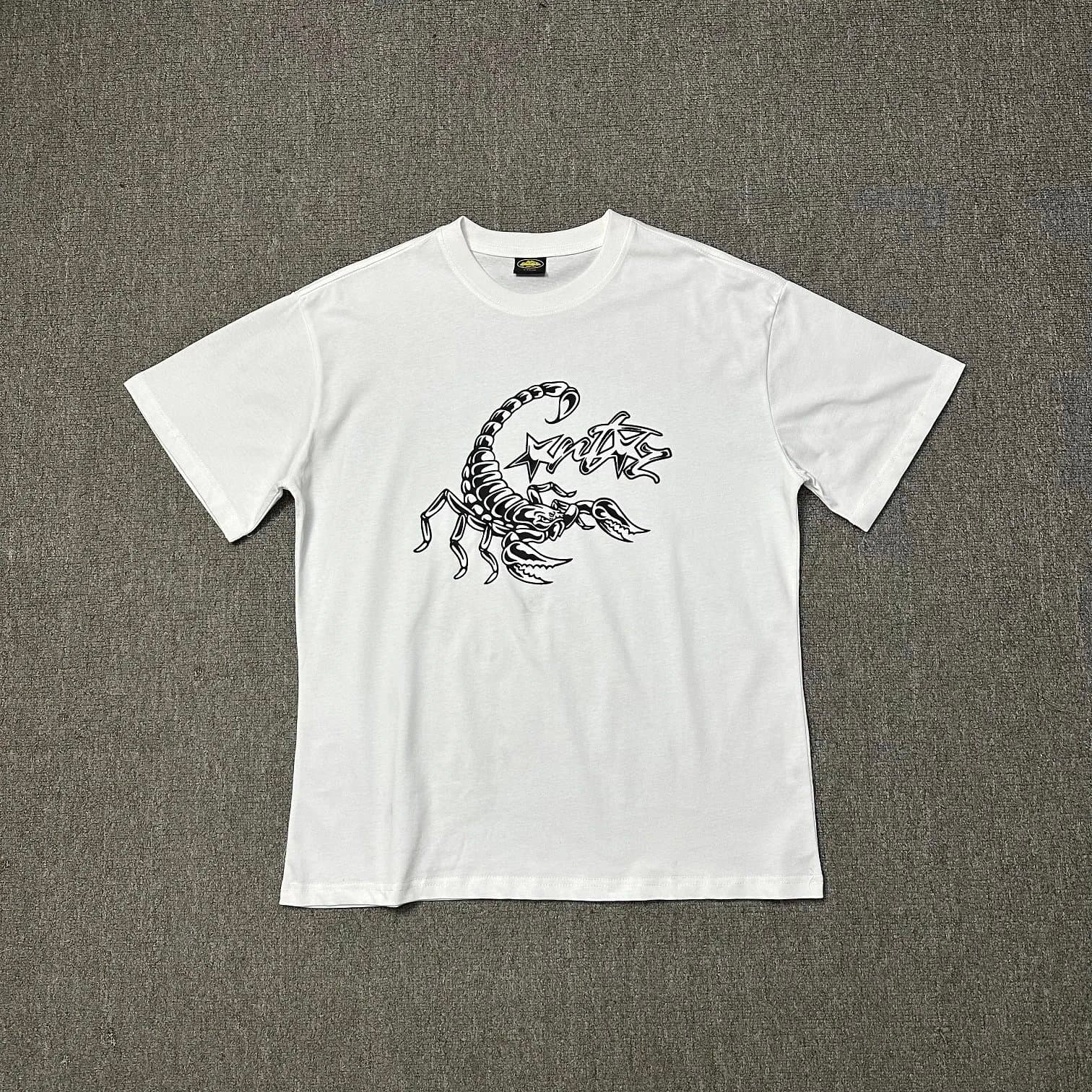 Corteiz Graphic Tee Pink Script Logo — 26