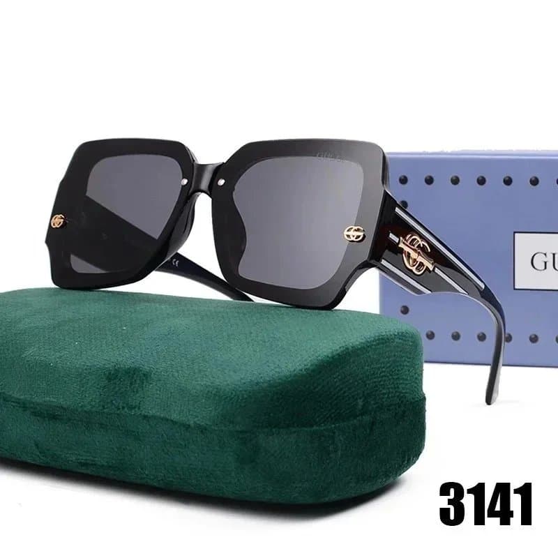 Gucci Square Sunglasses Gradient Lens — 060103008-5