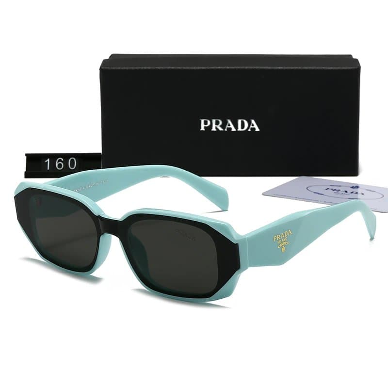Prada Sunglasses Oversized Hexagonal — 160-F