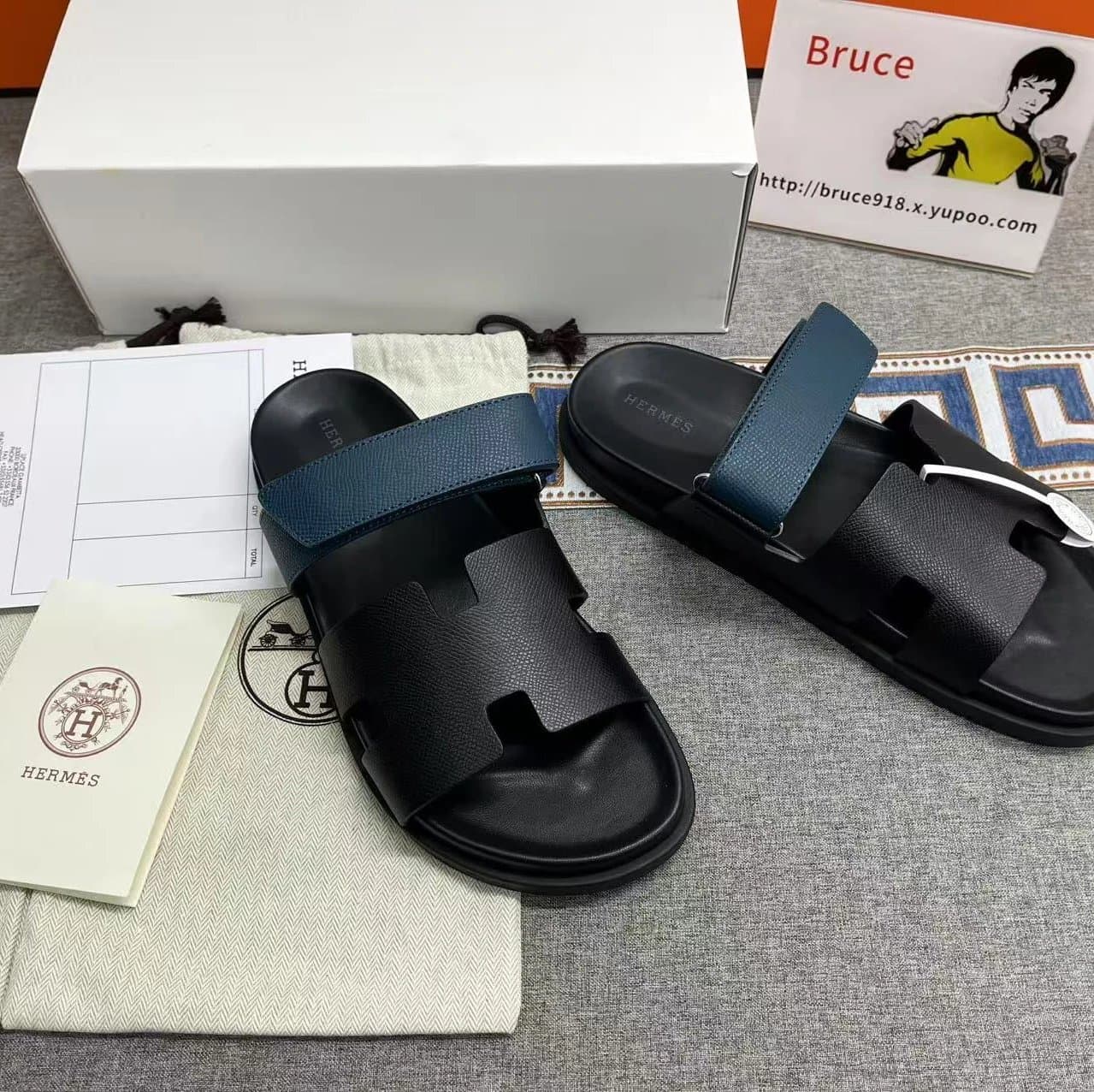Hermès Oran Sandal Two-Tone