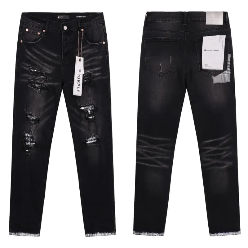 Amiri Skeleton Jeans Bone Print — 8185 black