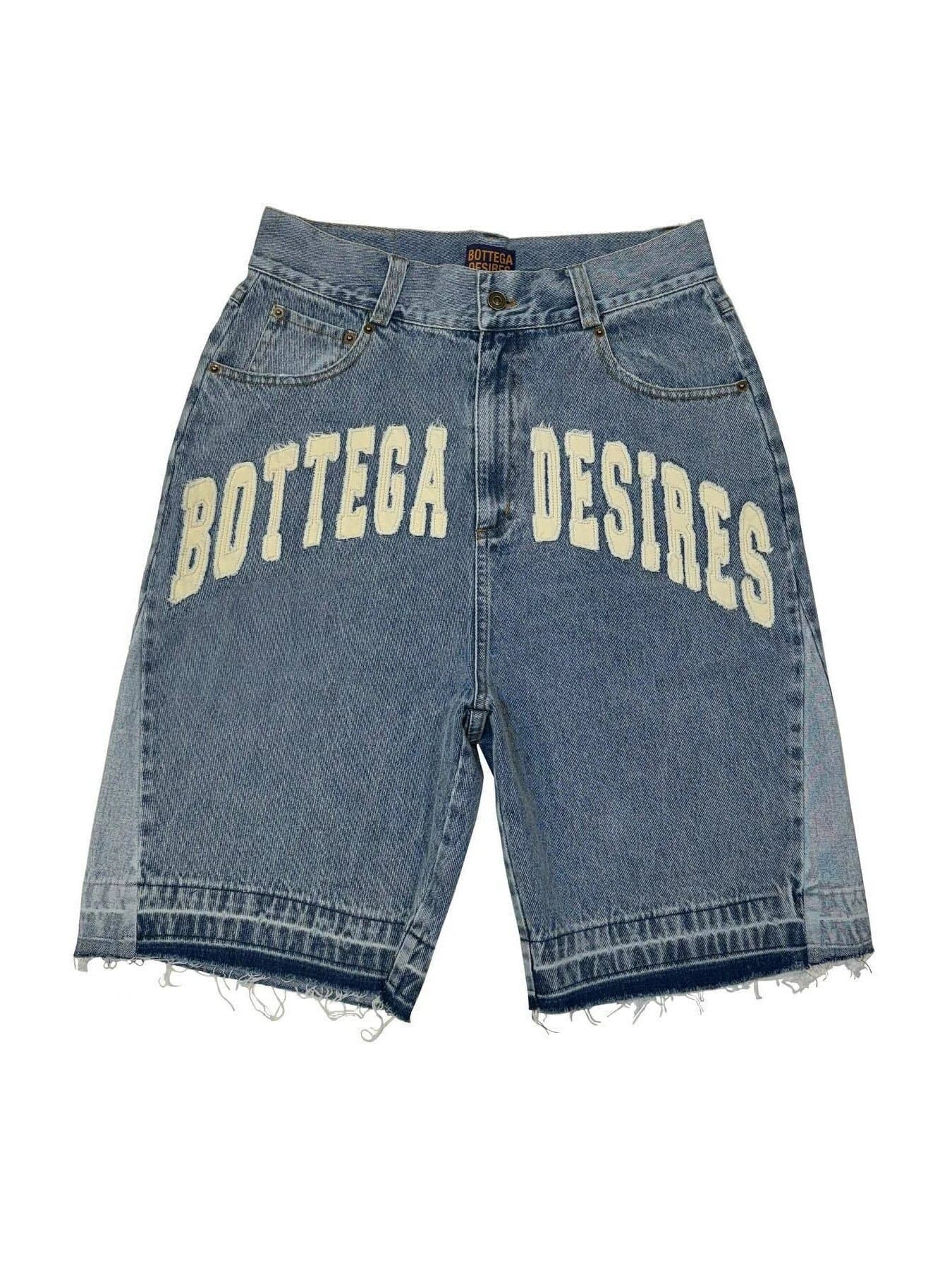 Supreme Low Rise Baggy Jeans Embroidered — D39蓝色