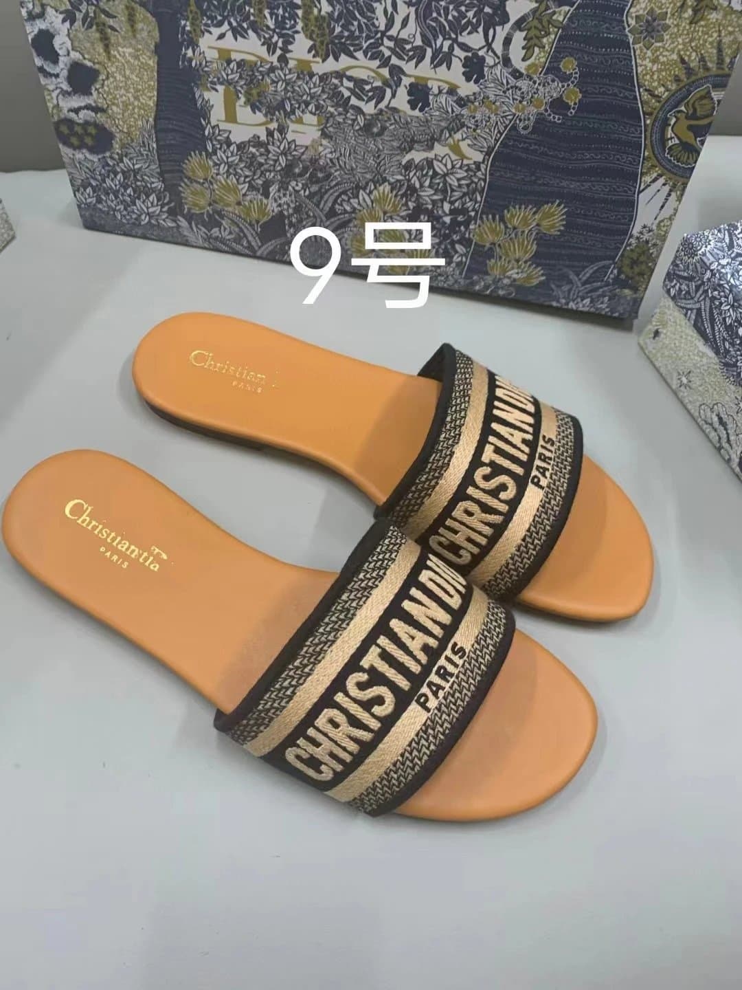 Dior B22 Slide Houndstooth — 17