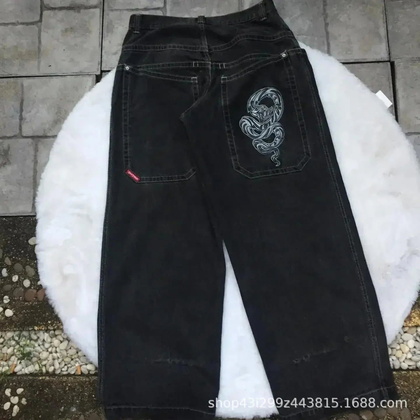 BAPE Denim Skirt Ape Head Embroidery — N21黑色