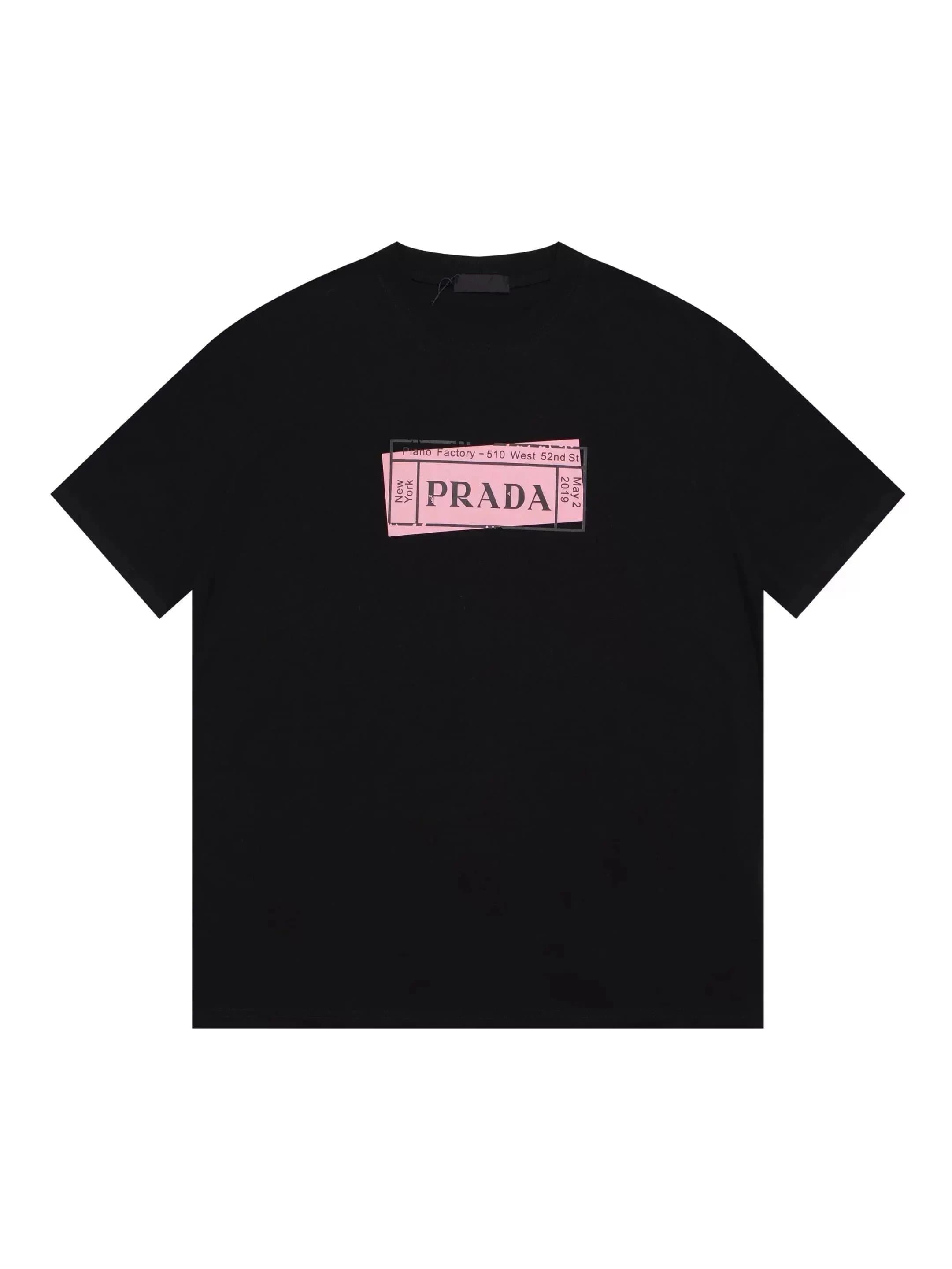 Prada Polo Shirt Logo Patch — 17黑色