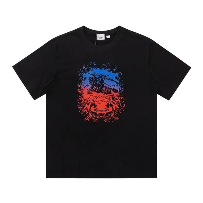 Burberry Logo T-Shirt Monogram Print — 9