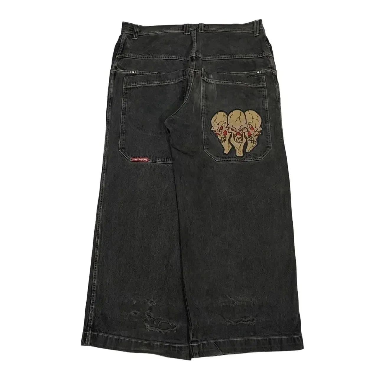 BAPE Denim Skirt Ape Head Embroidery — N05黑色