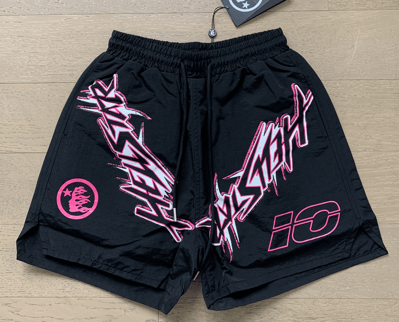 Flame Print Shorts — 40