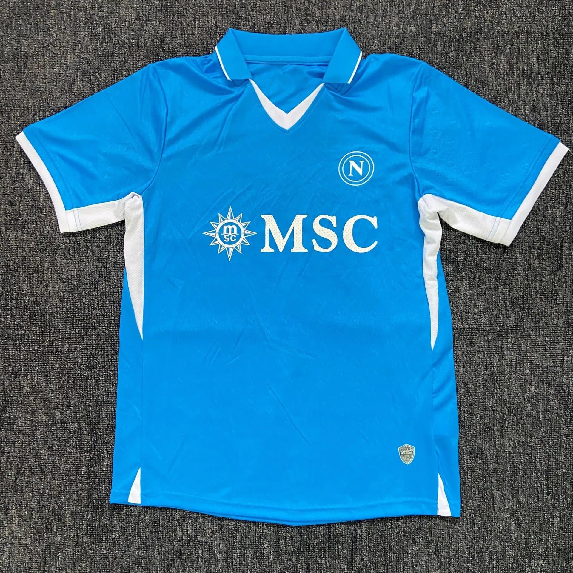 Soccer Jersey MSC Sponsor — 那不勒斯3
