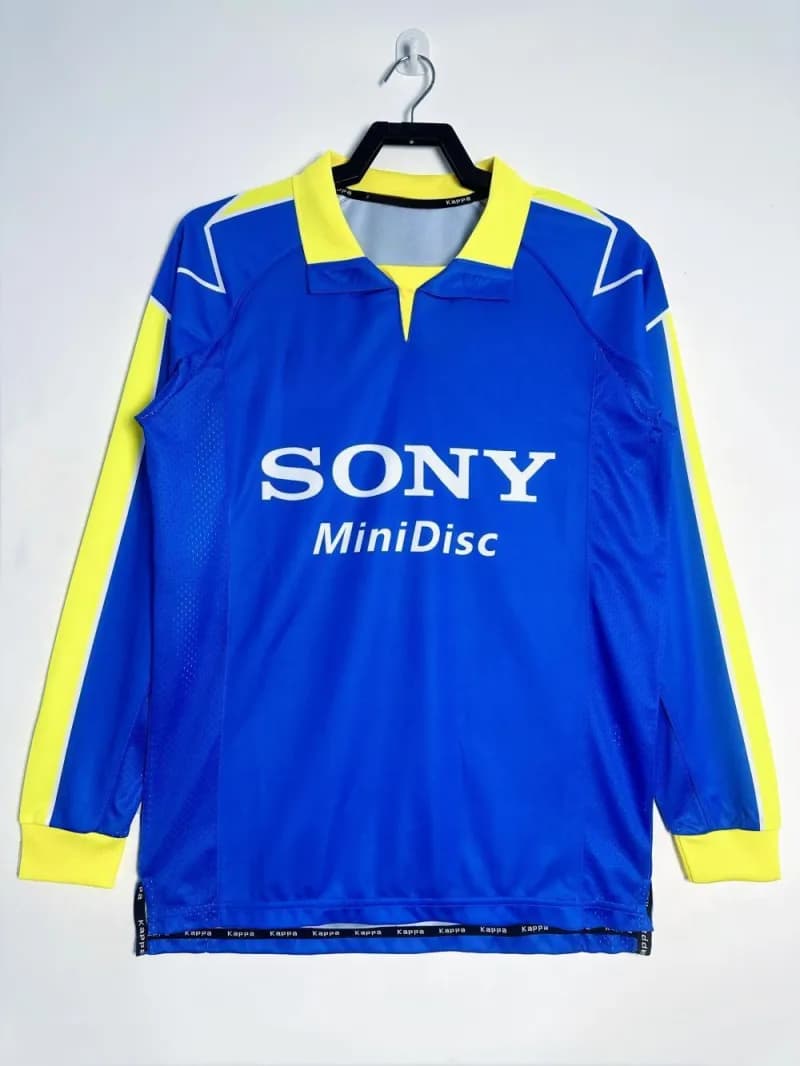 Adidas Home Jersey Tamoil Sponsor — 1997-99尤文客场蓝色长袖