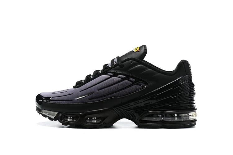 Nike Air Max Plus Black Metallic — 黑泛白