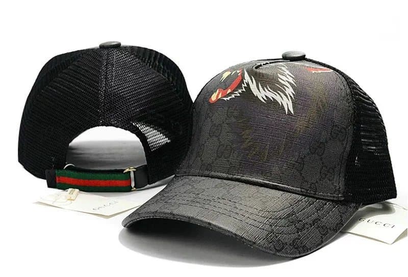 Gucci Tiger Print Cap Multicolor Tiger Motif — 图33