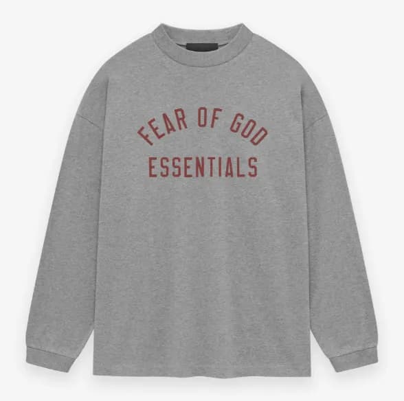 Fear of God Essentials Half-Zip Windbreaker Oversized Fit — 6265 深麦灰