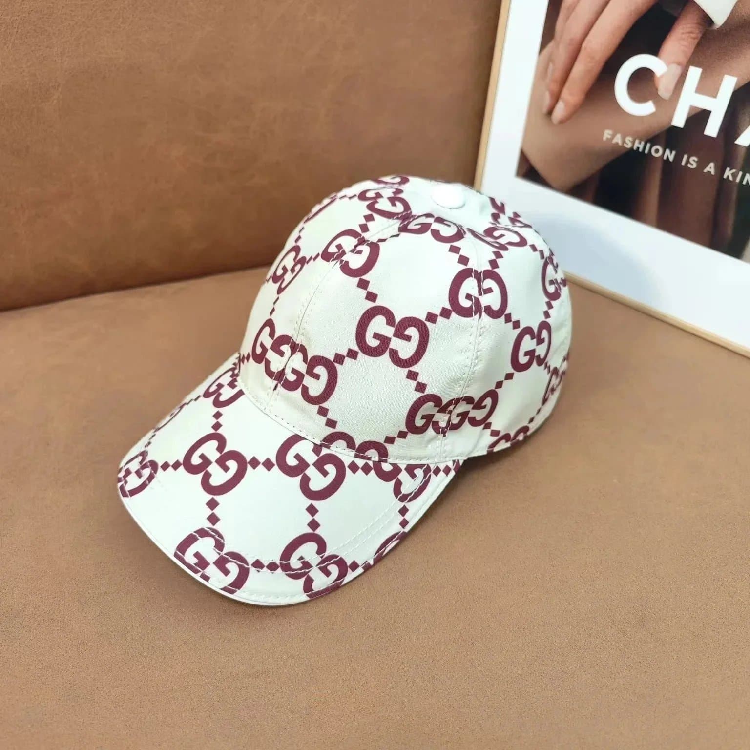 Gucci Baseball Cap Web Stripe — 17