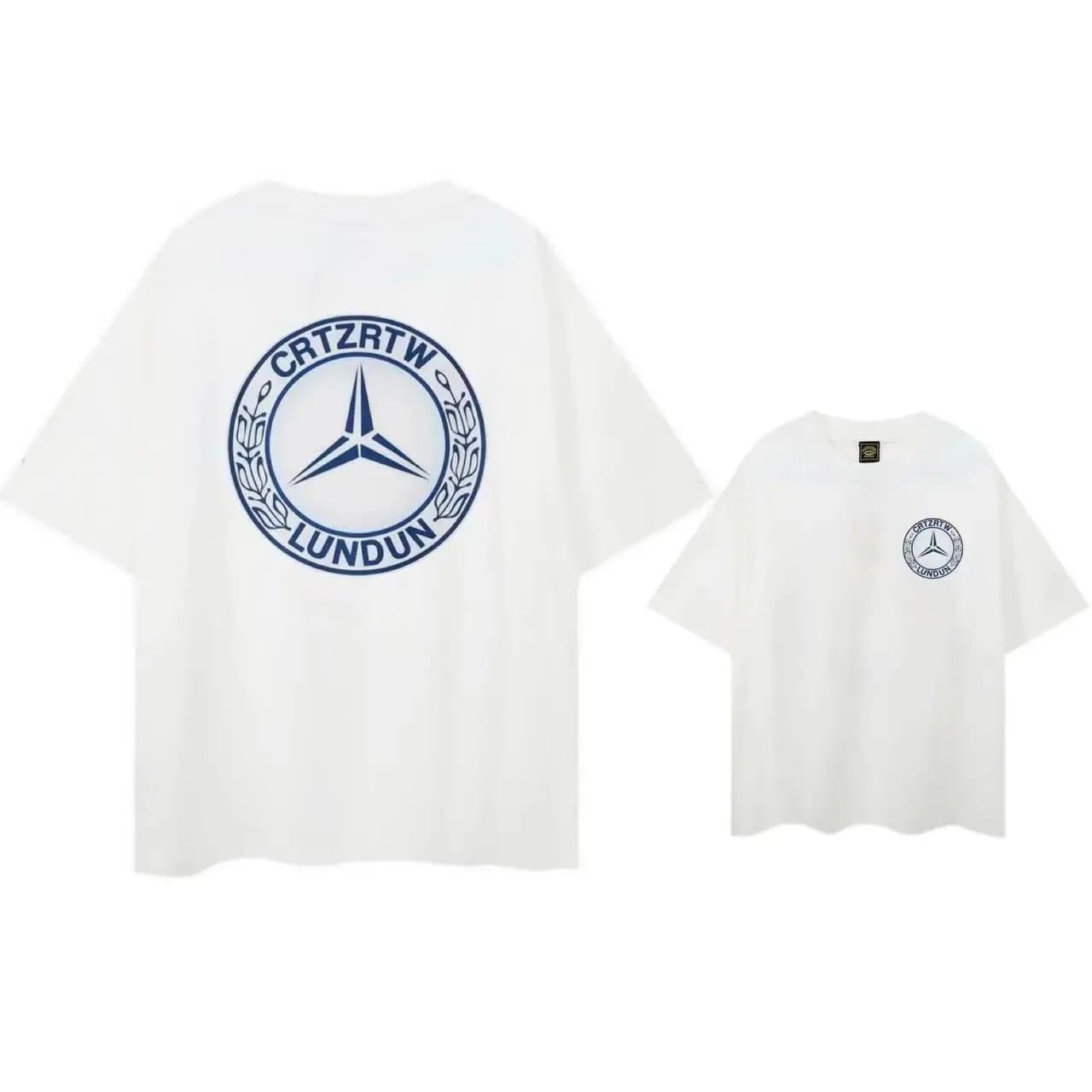 Corteiz Graphic Tee Pink Script Logo — 3