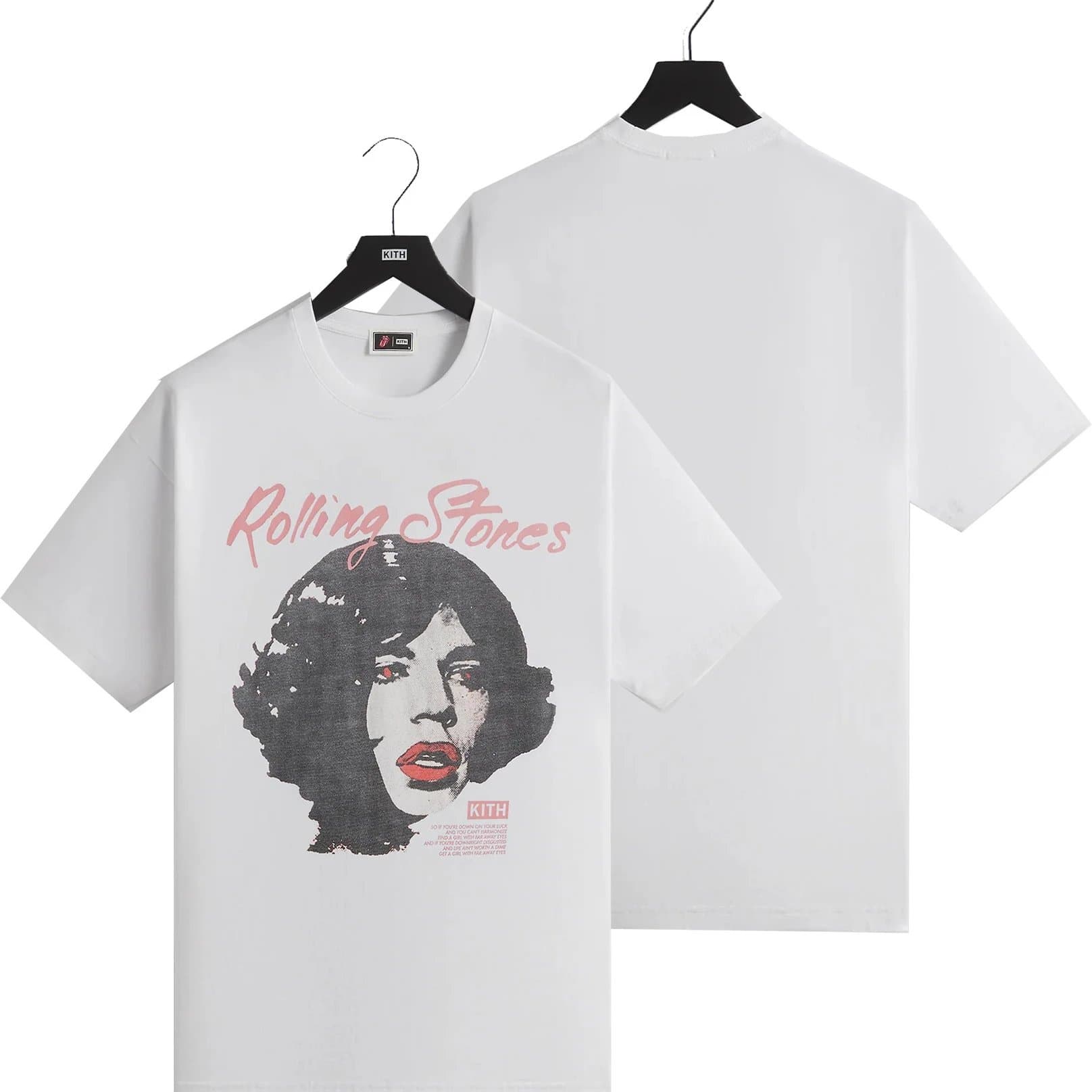Kith Rolling Stones Tour '81 Tee Tour '81 Graphic — K-296 白色