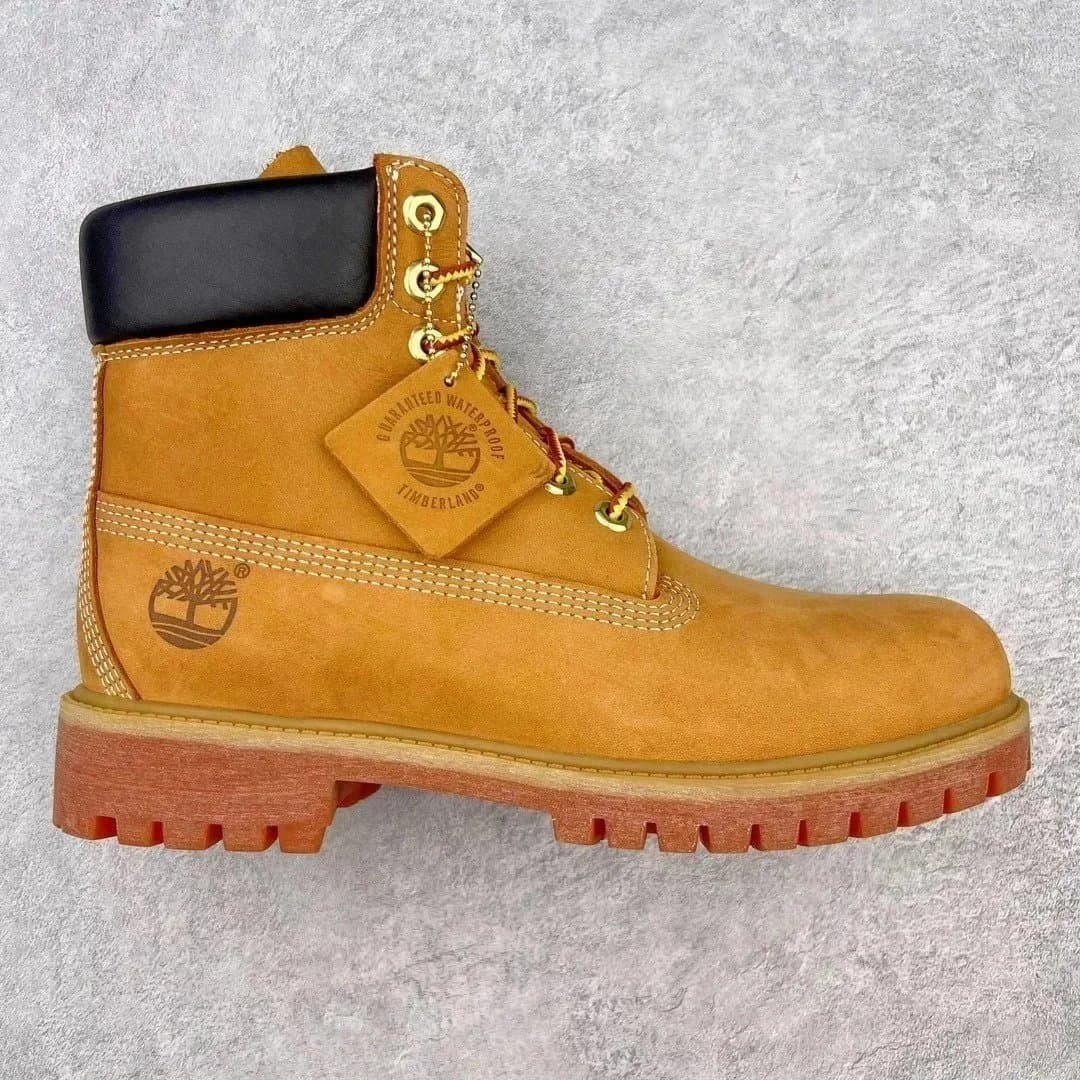 Timberland Premium Boot Black/Green — 中山原厂 添柏岚 黄高