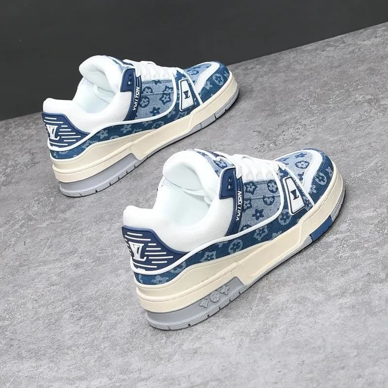 Louis Vuitton LV Trainer Travis Scott — 蓝白天使