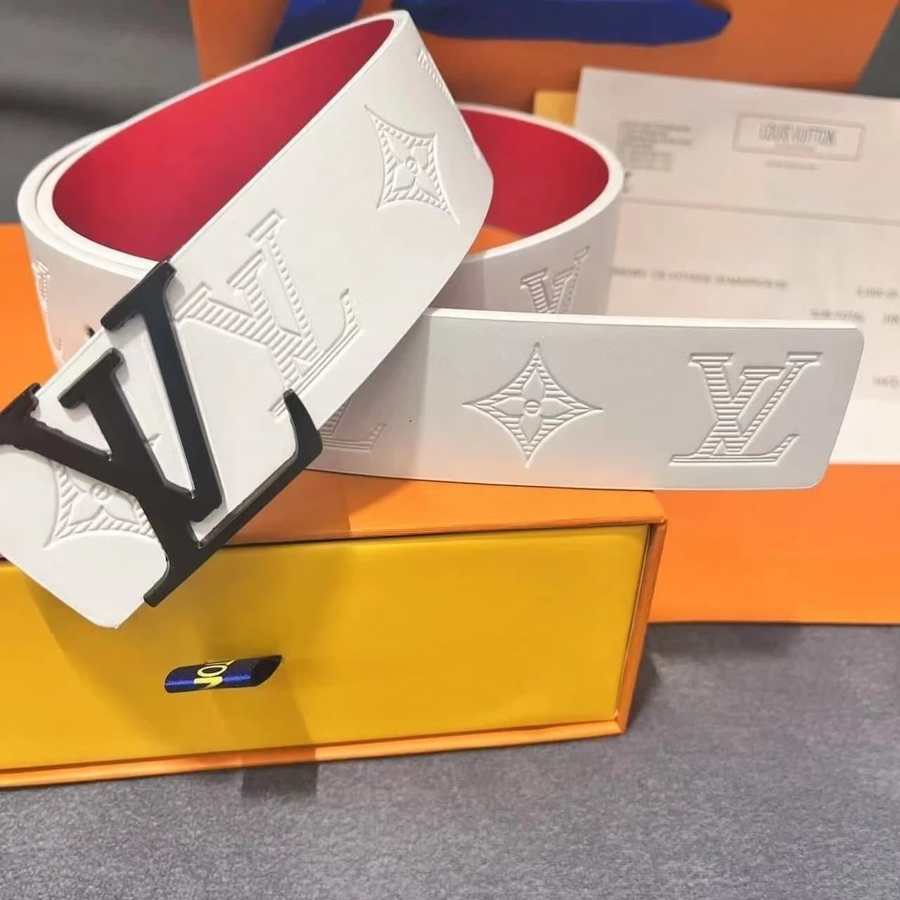 Louis Vuitton LV Initiales Belt Monogram Eclipse — 27