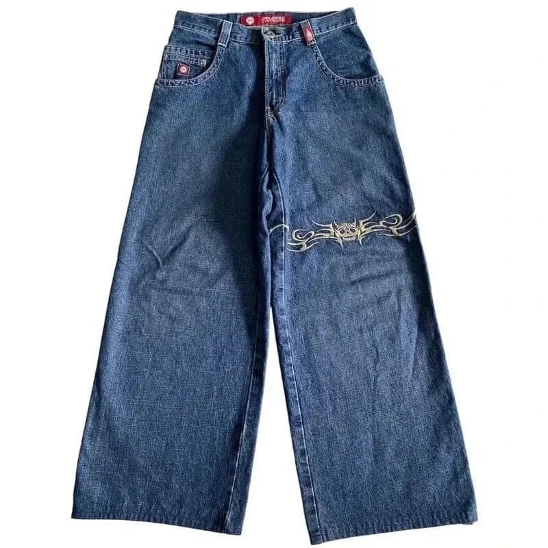 BAPE Denim Skirt Ape Head Embroidery — N04蓝色