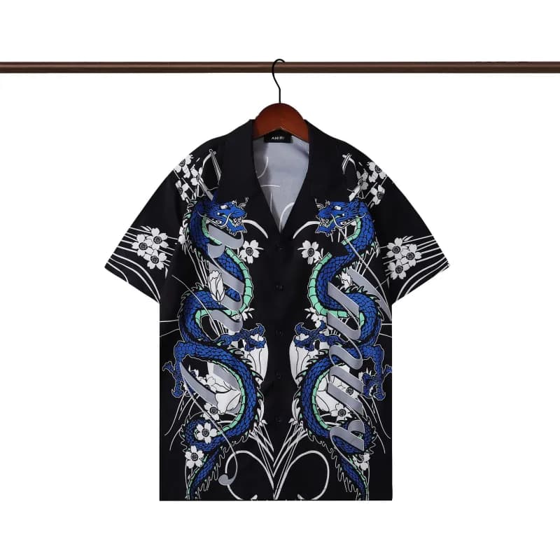 Amiri Bandana Print Shirt Los Angeles Bandana — Q259