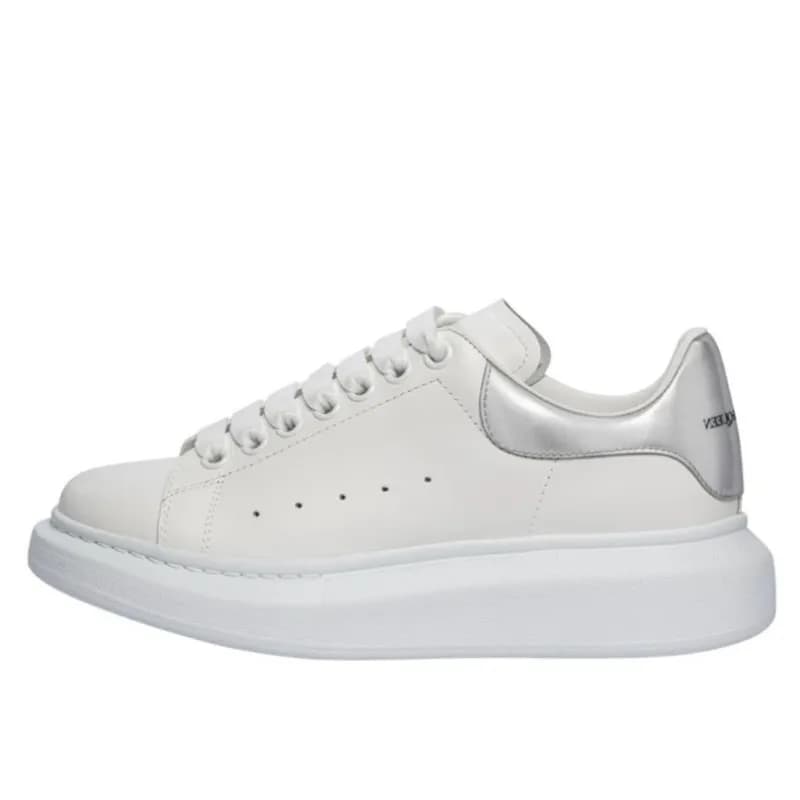 Alexander McQueen Sneaker Oversized — Silver tail