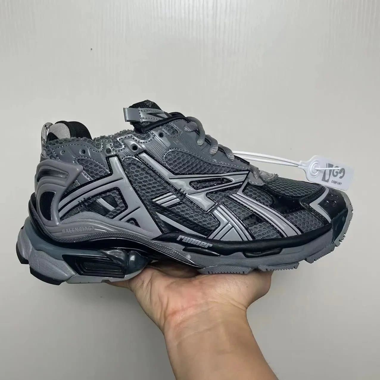 Balenciaga Speed Trainer White Blue — 01