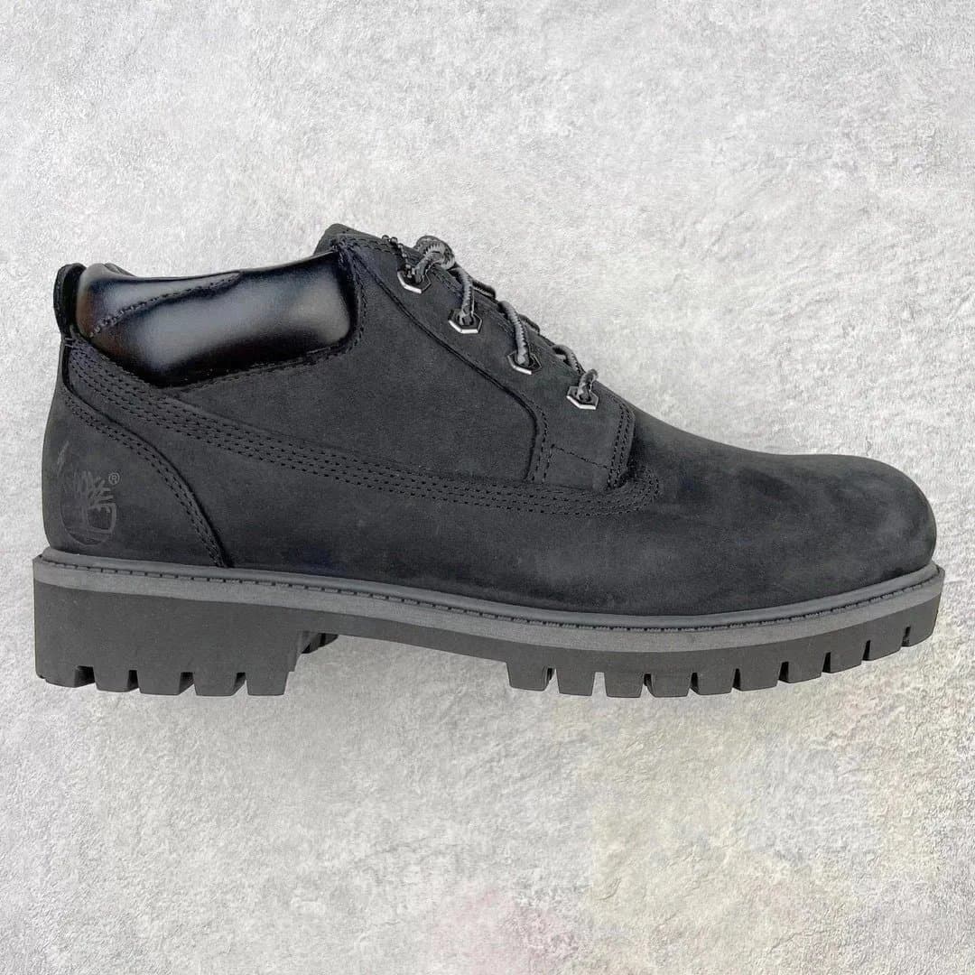 Timberland Premium Boot Black/Green — 中山原厂 添柏岚 黑低