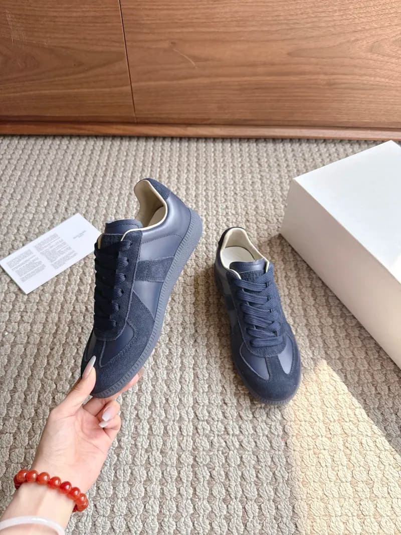 Maison Margiela Future Sneaker Navy Suede