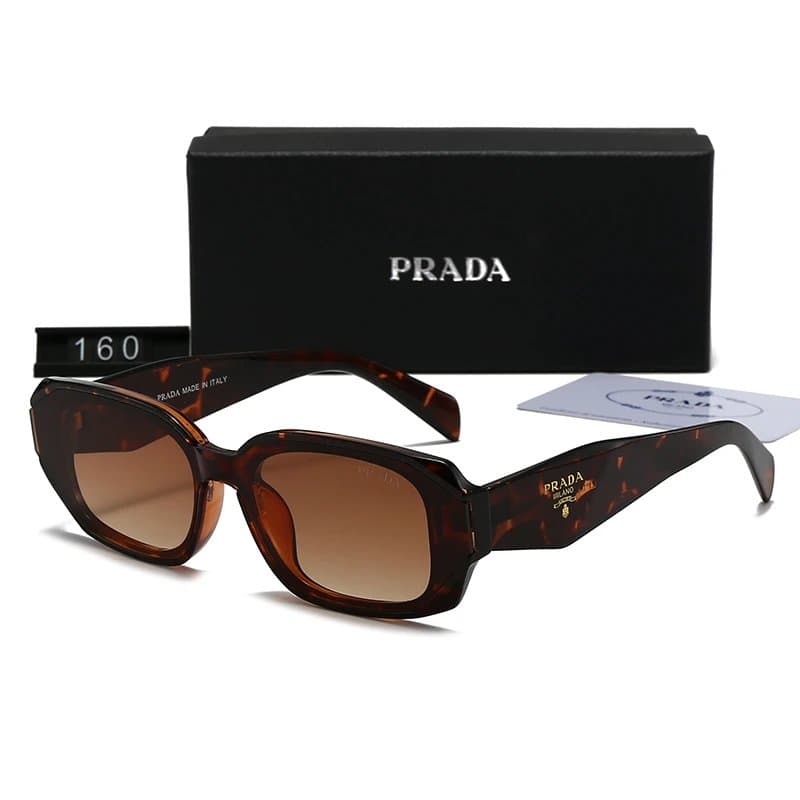 Prada Sunglasses Oversized Hexagonal — 160-C