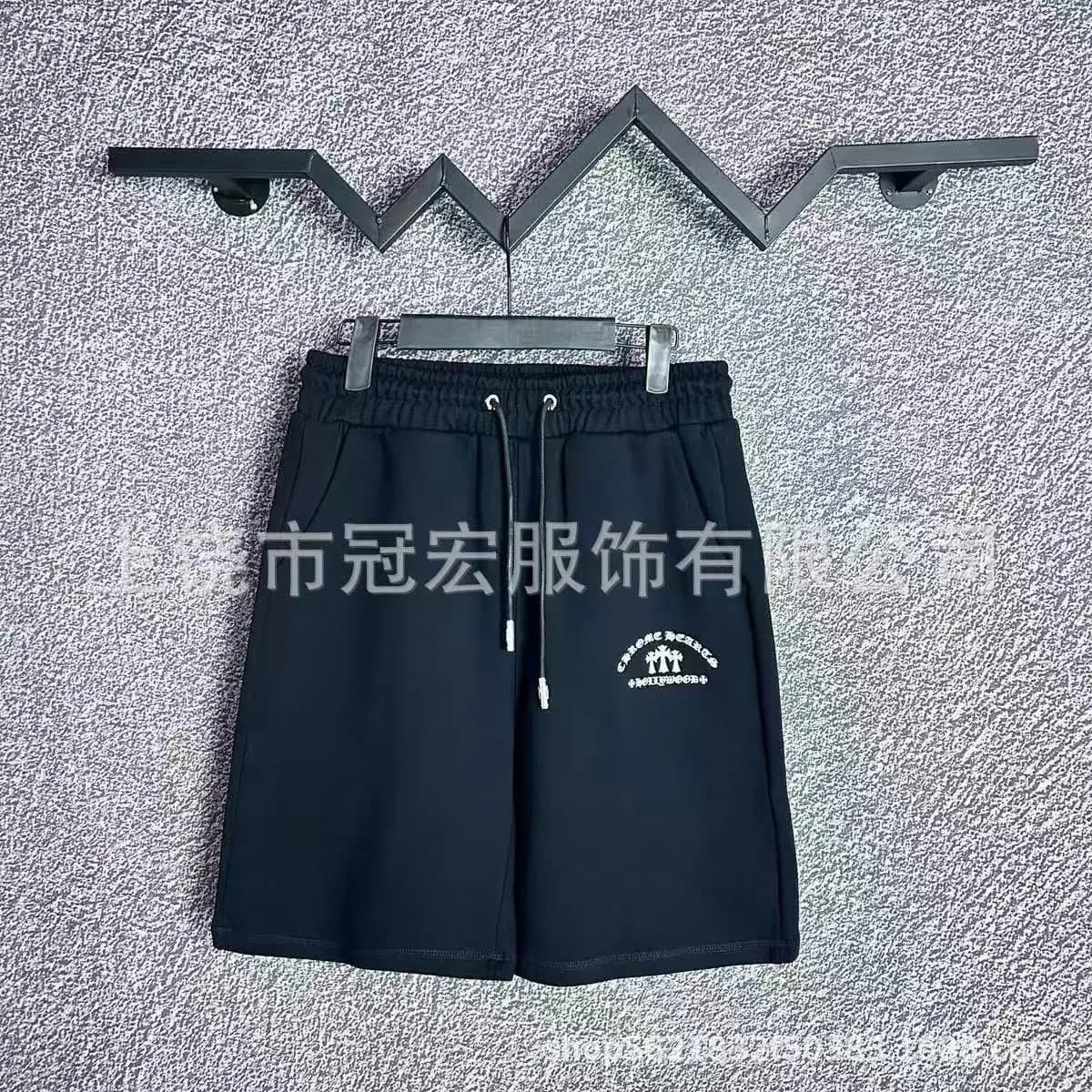 Chrome Hearts Embroidered Shorts Cross Logo — 29