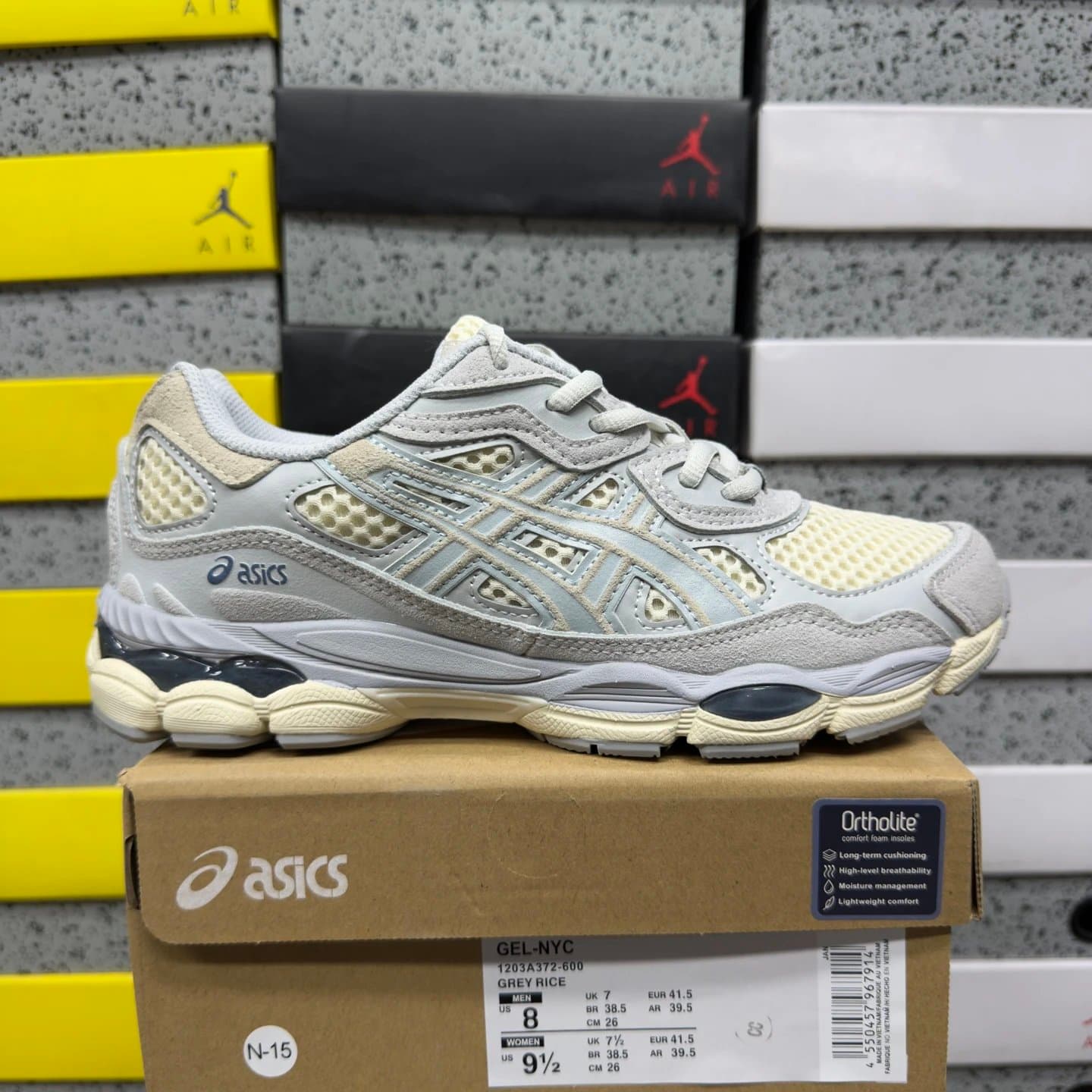 Asics GEL-NYC Grey — WZ版 · 1203A372-600