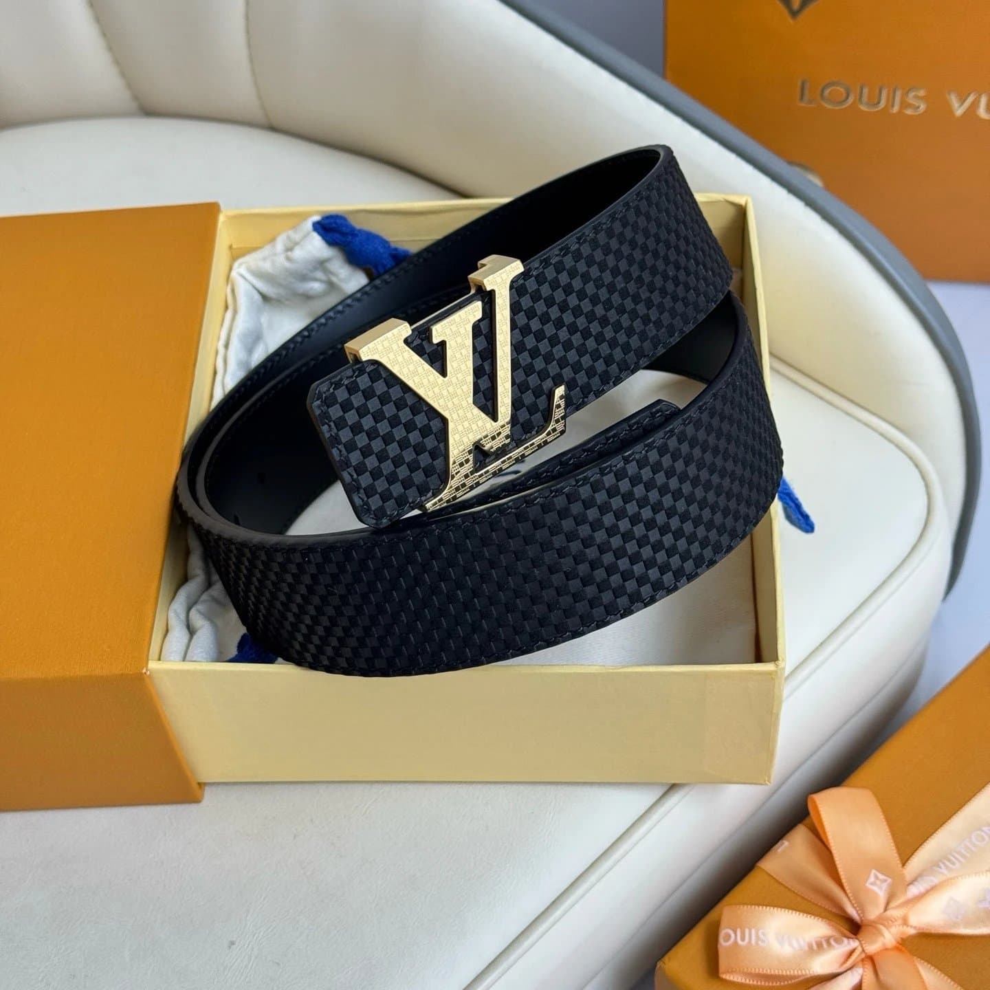 Louis Vuitton LV Initiales Belt Monogram Canvas