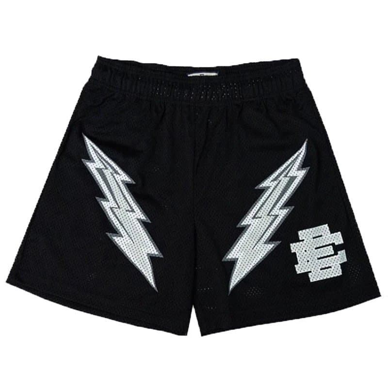 Cactus Plant Flea Market Mesh Shorts Lightning Bolt — OHDK02-14