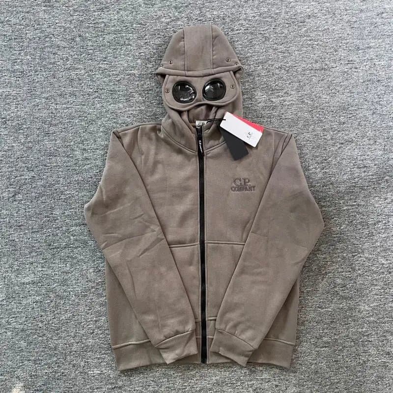 C.P. Company Goggle Hoodie Grey