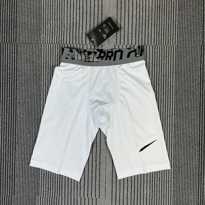 Nike Pro Compression Shorts White/Black
