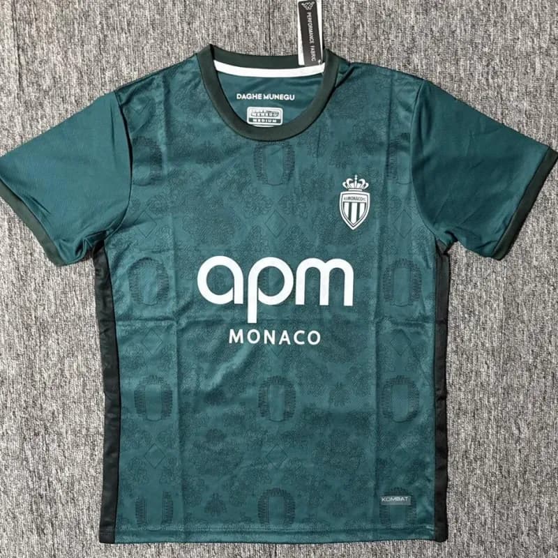 Mizuno AS Monaco Home Jersey APM Gold Edition — 2425摩纳哥客场