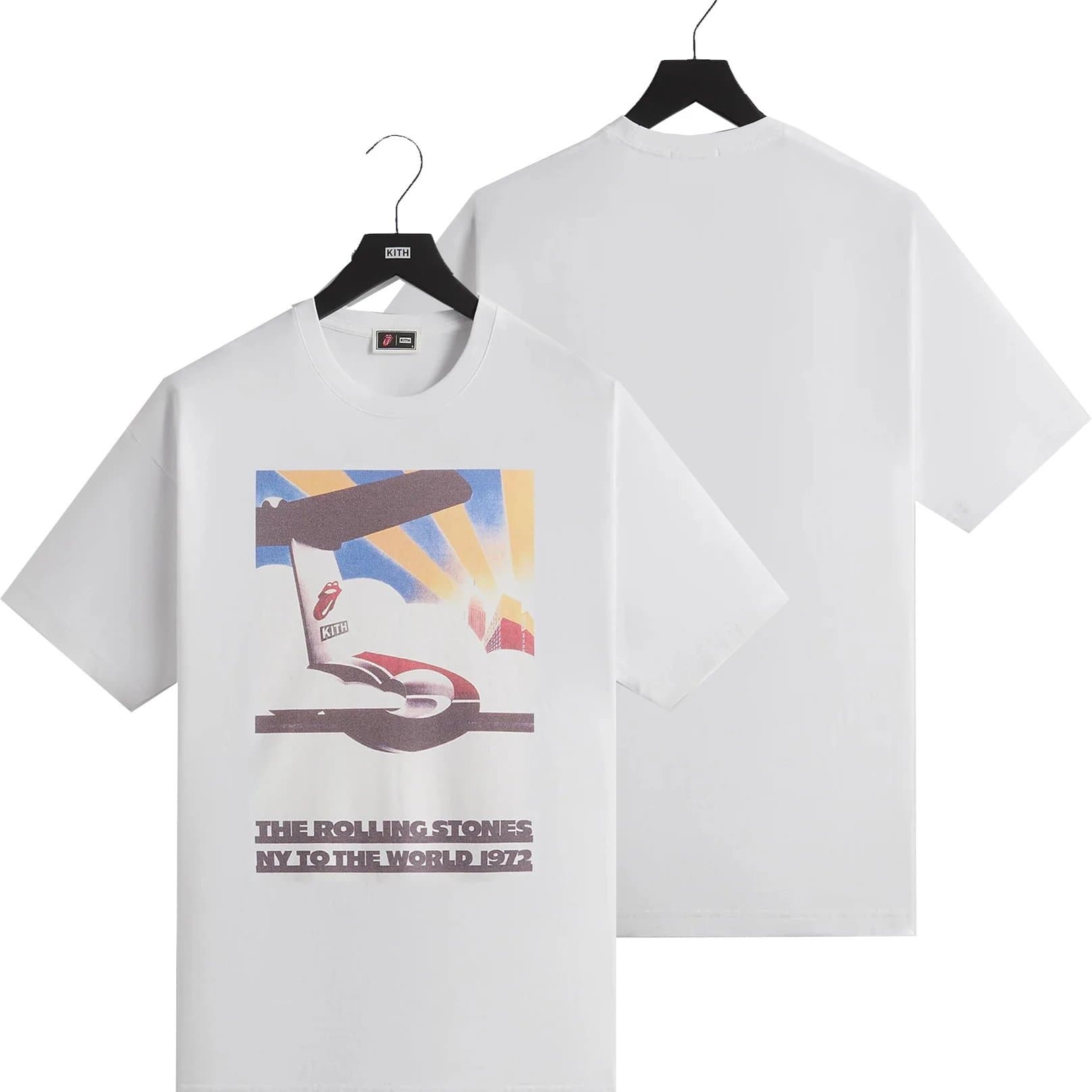 Kith Rolling Stones Tour '81 Tee Tour '81 Graphic — K-298 白色