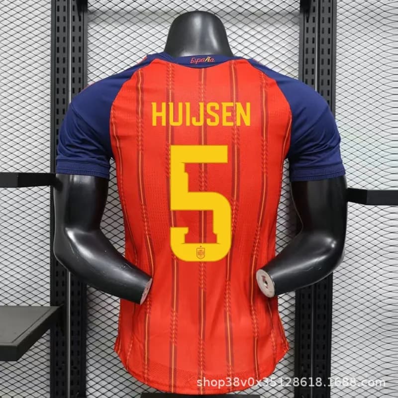 Nike Spain National Team Jersey Huijsen #5