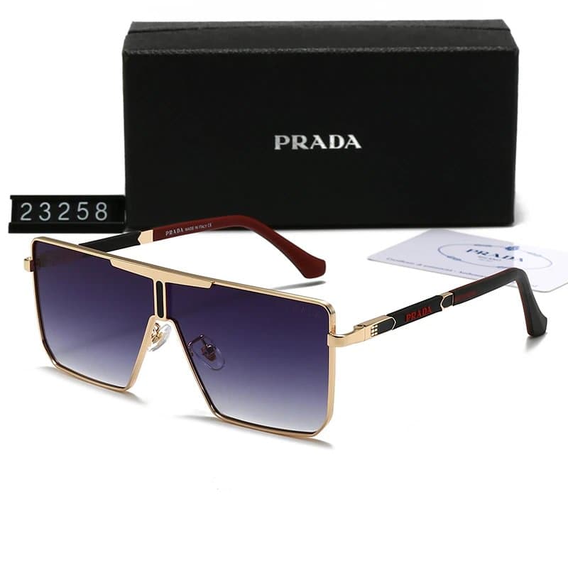 Prada Sunglasses Oversized Hexagonal — 23258-G