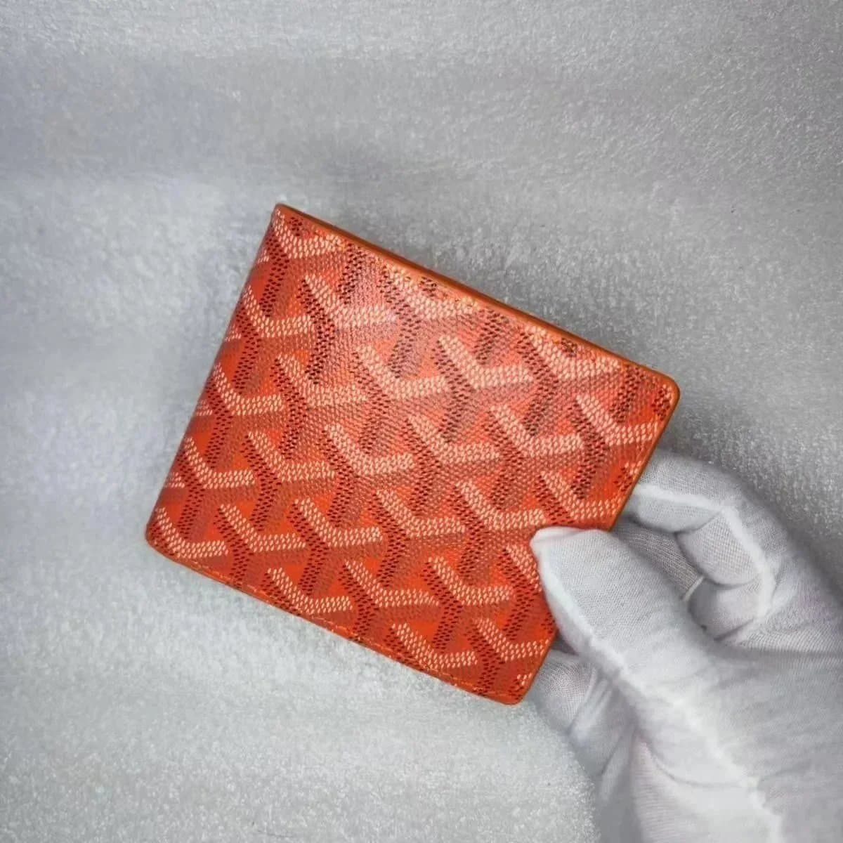 Goyard Card Holder Chevron Pattern — DD050185021