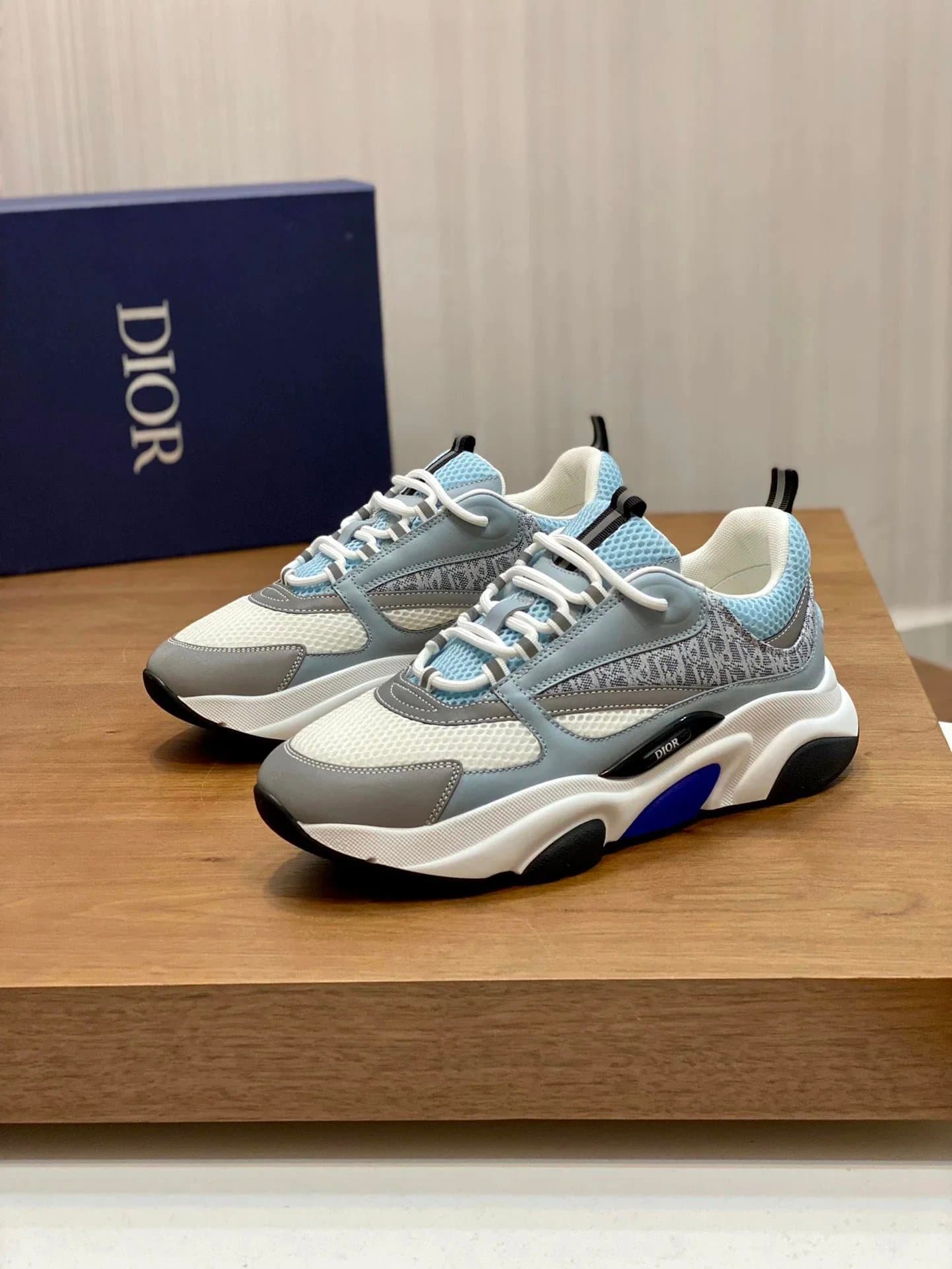 Dior B22 Sneaker White Grey — 24