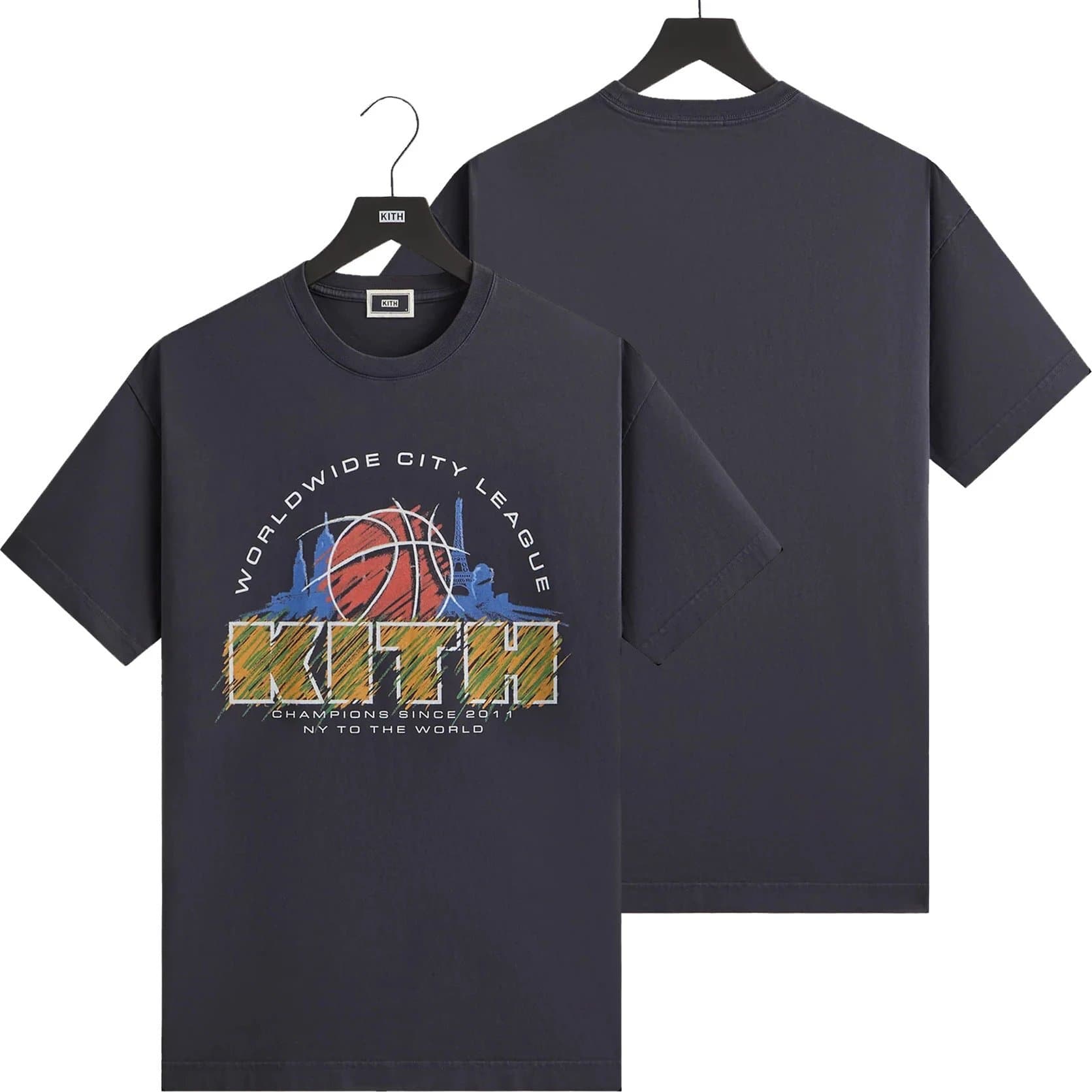 Kith Rolling Stones Tour '81 Tee Tour '81 Graphic — K-288 藏青色
