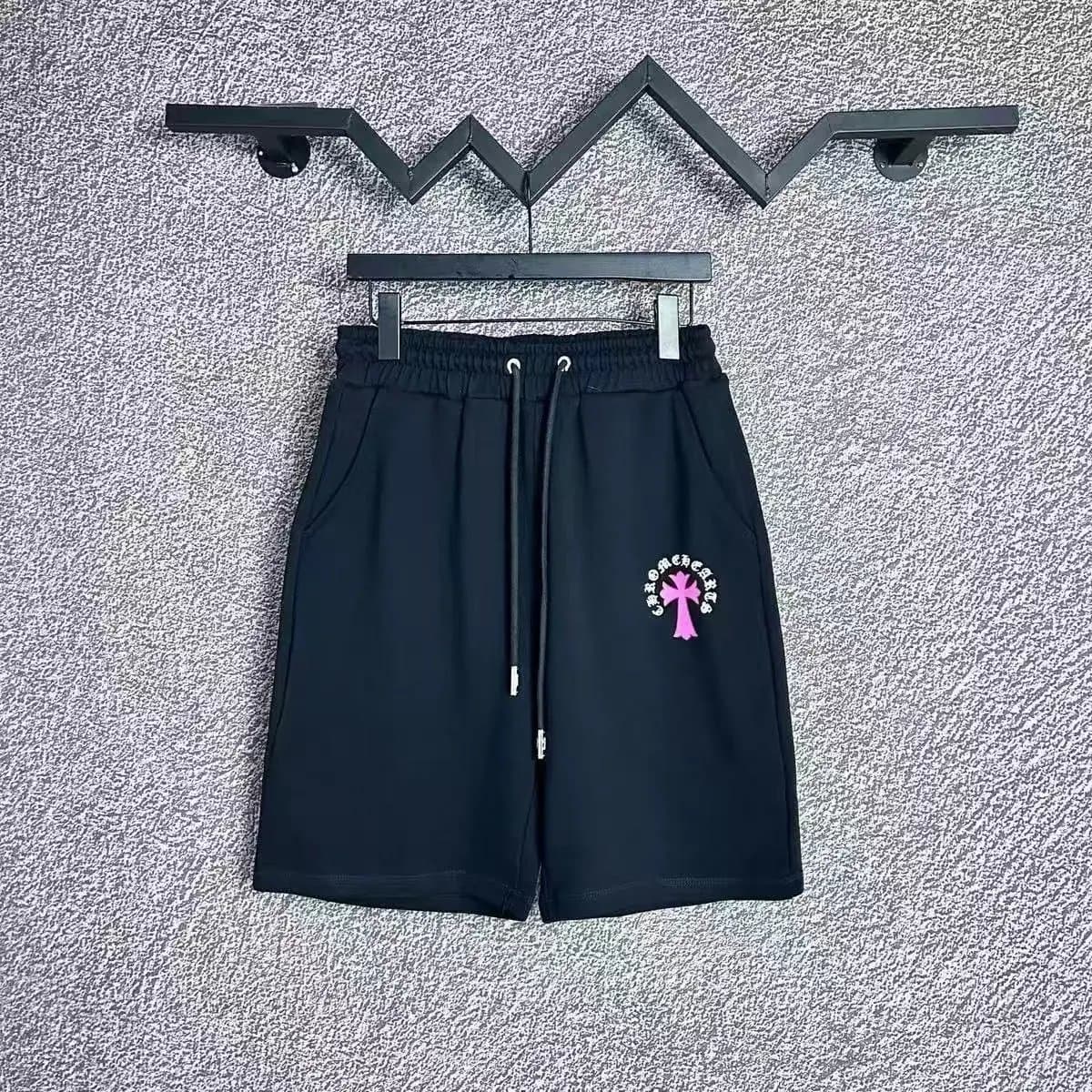 Chrome Hearts Embroidered Shorts Cross Logo — 32