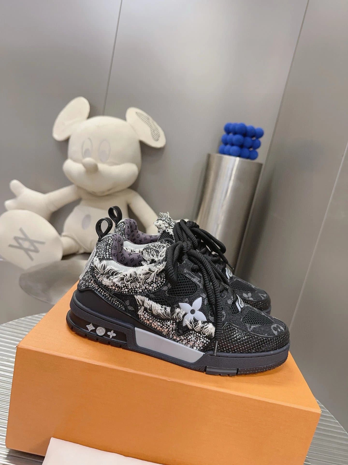 Louis Vuitton LV Trainer Monogram Red — 17