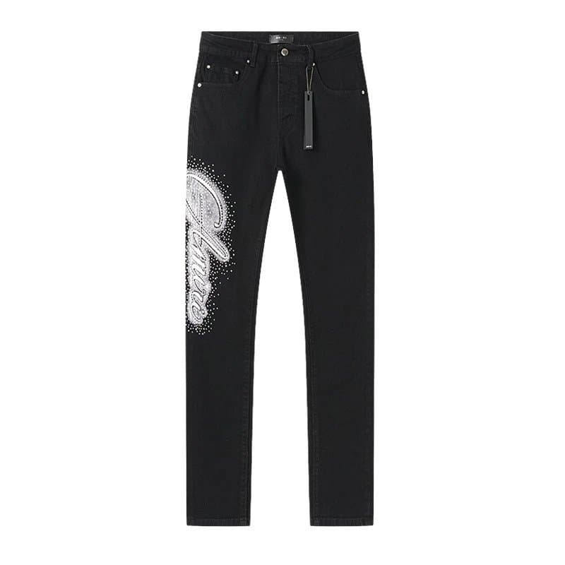 Corteiz Straight Fit Jeans Studded Galaxy — AM350